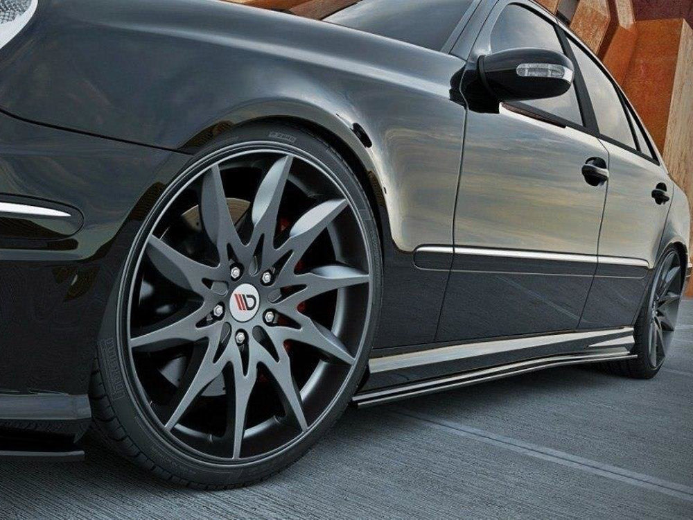 Side Skirts Diffusers compatible with Mercedes E-Class W211 AMG
