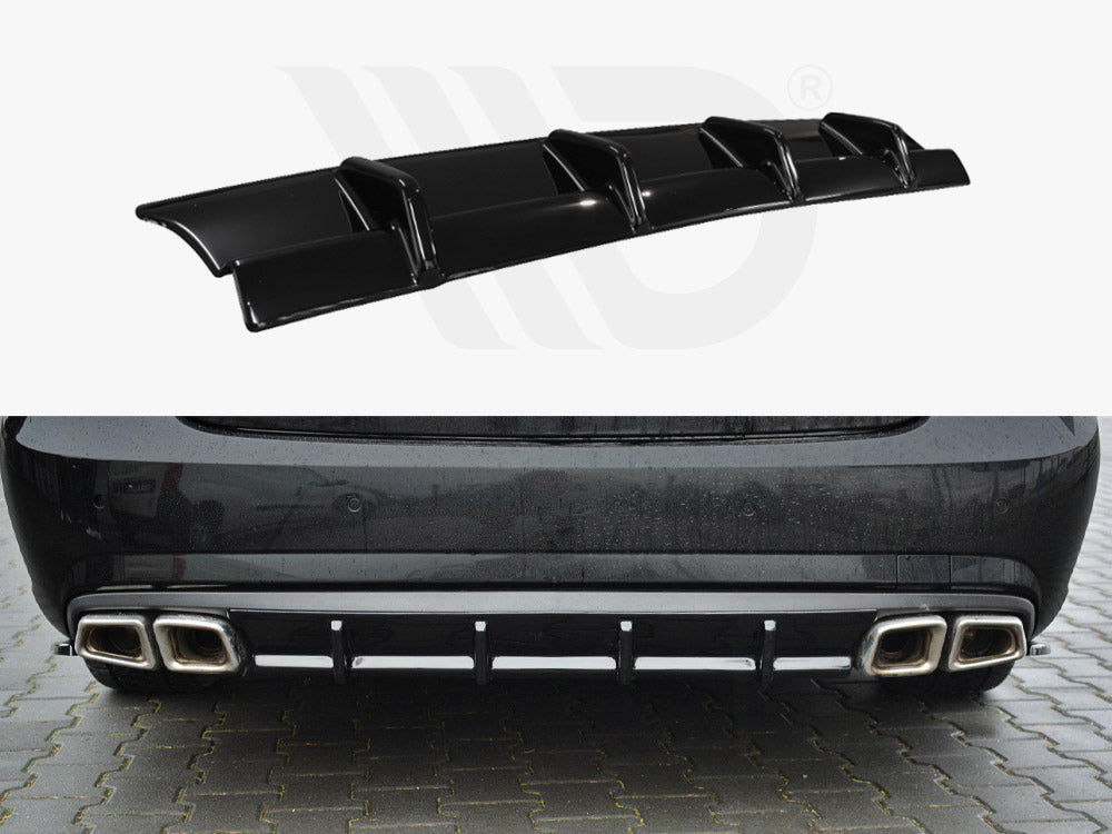 Rear Diffuser Mercedes E-class 212 63 AMG (2009-2012)