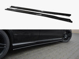 Side Skirts Splitters compatible with Mercedes E-Class 212 63 AMG (2009-2012)
