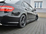 Side Skirts Splitters Mercedes E-class 212 63 AMG (2009-2012)