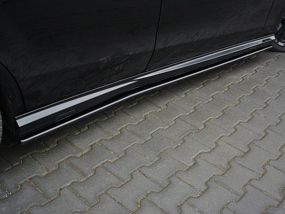 Side Skirts Splitters compatible with Mercedes E-Class 212 63 AMG (2009-2012)