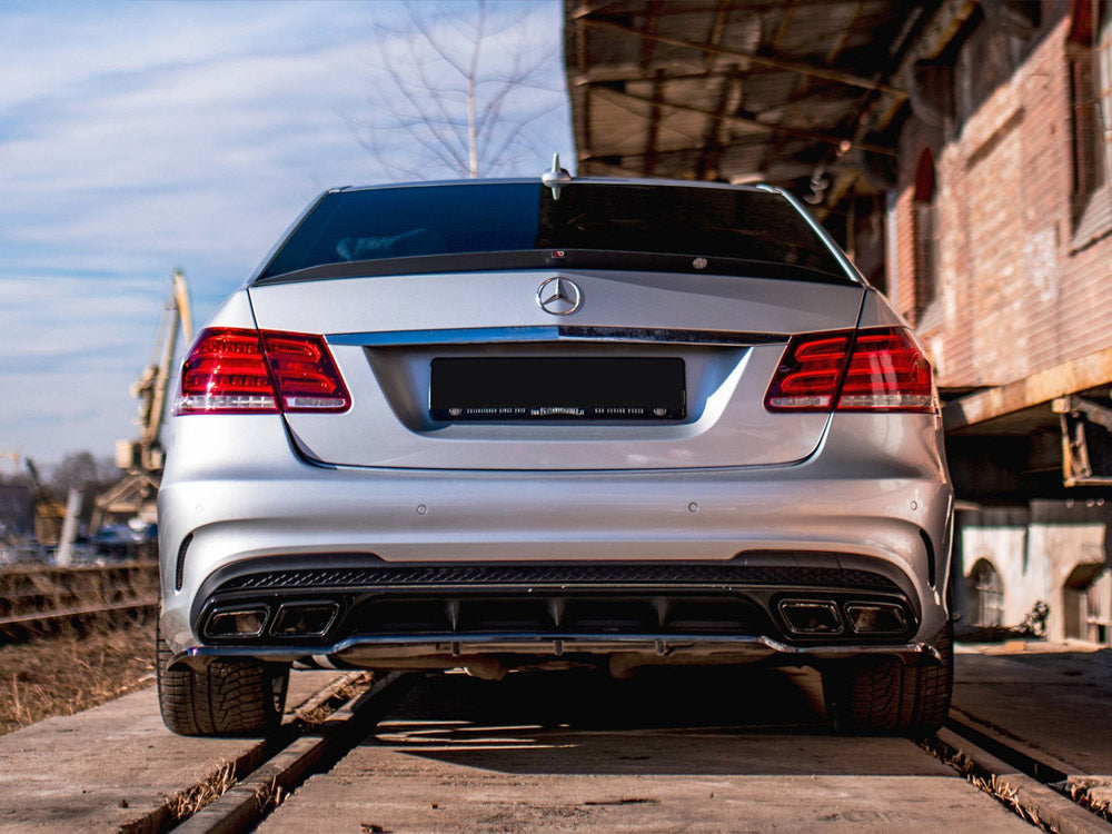 Spoiler Cap compatible with Mercedes E63 AMG / AMG Line Sedan W212 Facelift