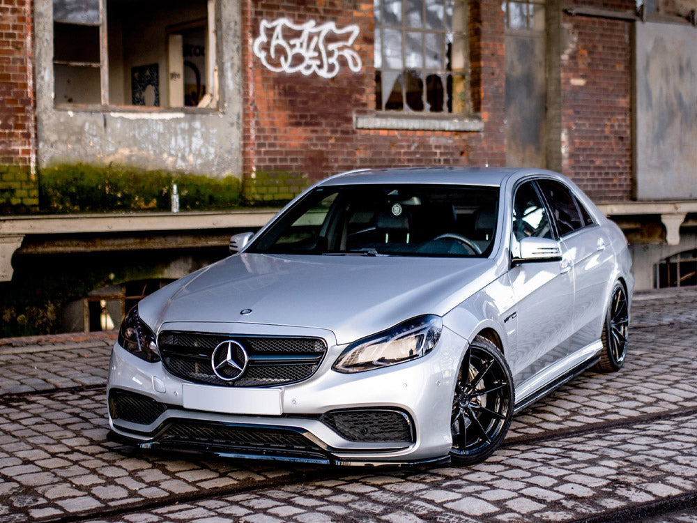 Side Skirts Diffusers compatible with Mercedes E63 AMG / AMG Line Sedan W212 Facelift