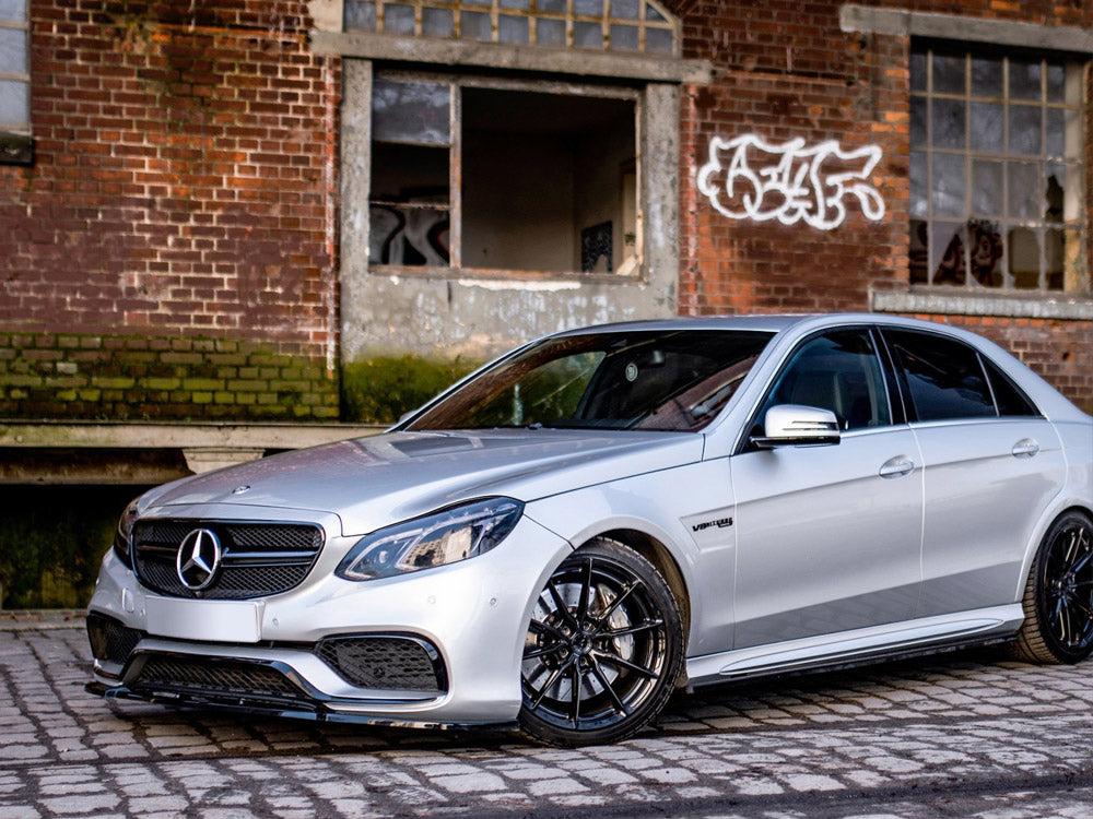 Side Skirts Diffusers compatible with Mercedes E63 AMG / AMG Line Sedan W212 Facelift