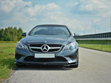 Front Splitter V.1 compatible with Mercedes - Benz E Coupe / Cabrio C207 Facelift / A207 Facelit