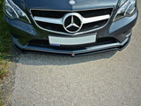 Front Splitter V.1 compatible with Mercedes - Benz E Coupe / Cabrio C207 Facelift / A207 Facelit
