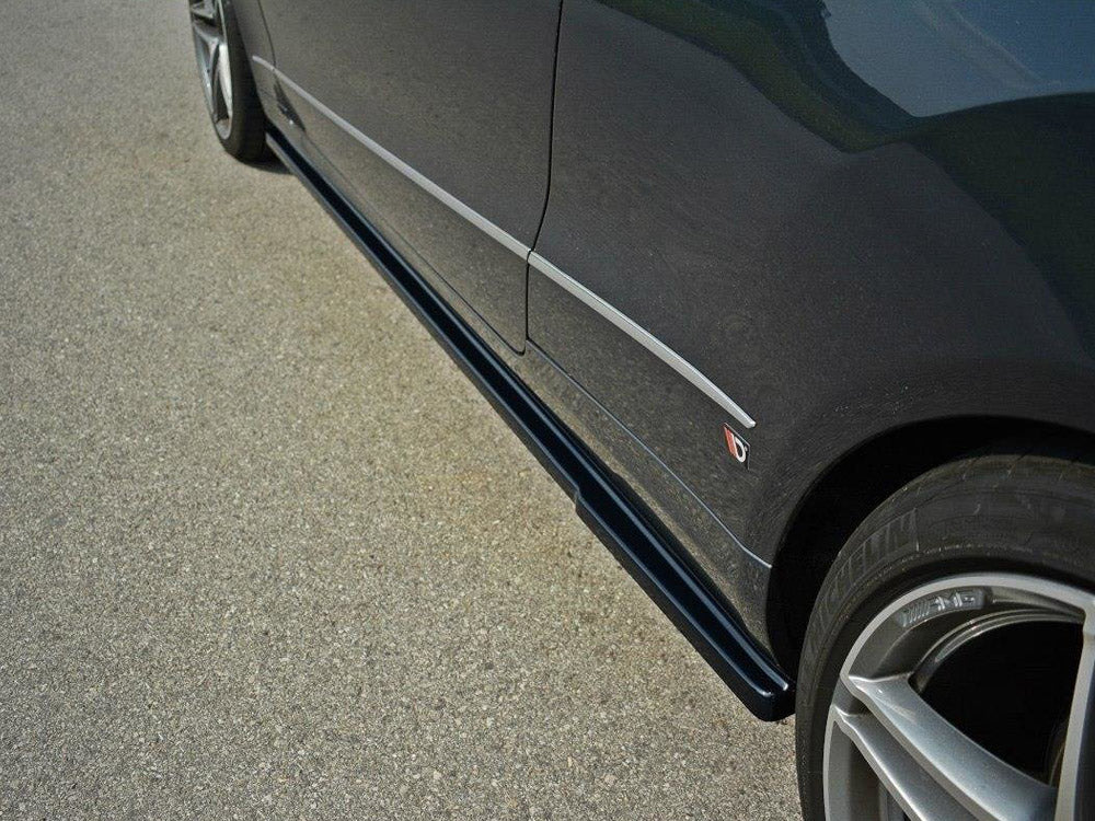 Side Skirts Diffusers compatible with Mercedes - Benz E Coupe / Cabrio C207 Facelift / A207 Facelit