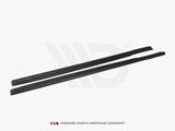 Side Skirts Diffusers compatible with Mercedes - Benz E Coupe / Cabrio C207 Facelift / A207 Facelit