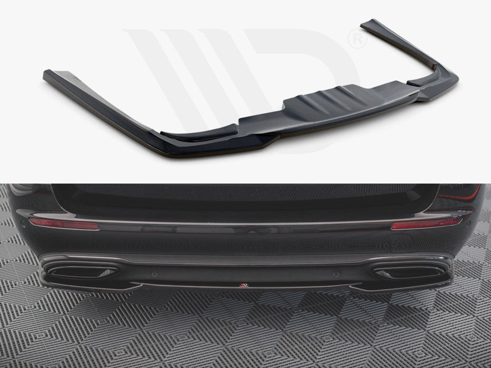 MAXTON DESIGN Central Rear Splitter Mercedes E W213