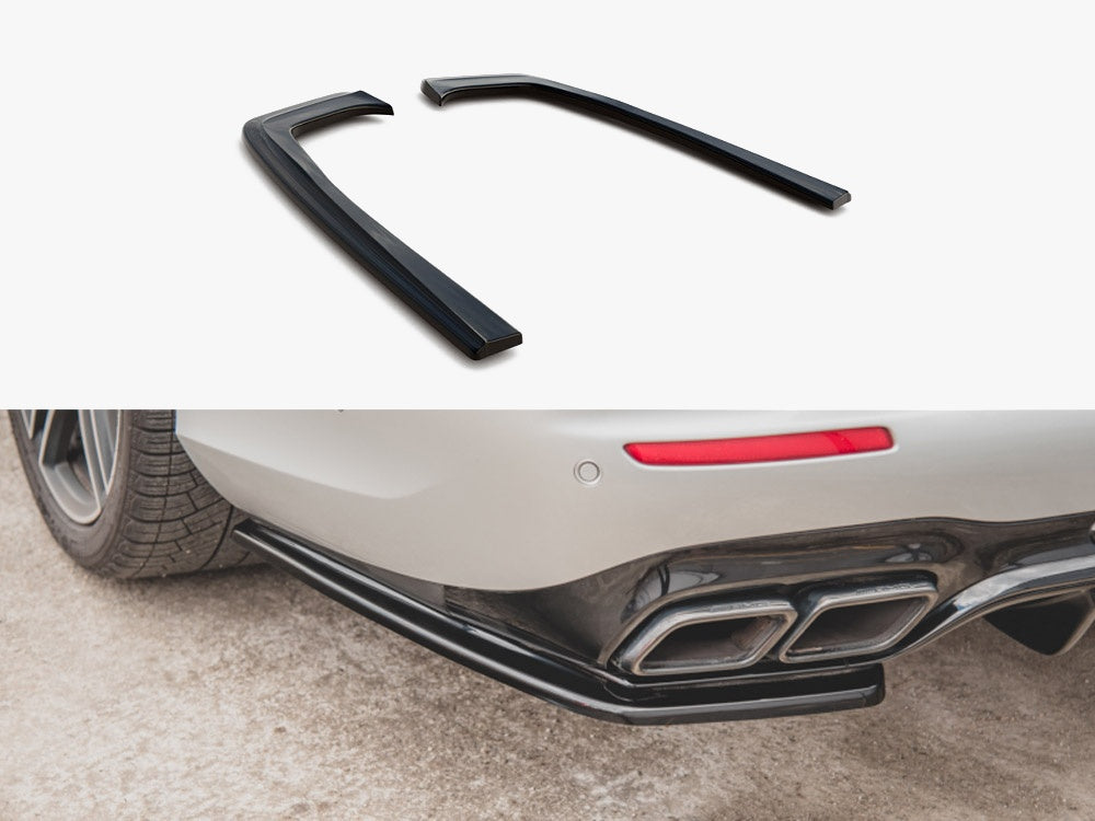 Rear Side Splitters compatible with Mercedes E63 AMG Estate / Sedan S213 / W213