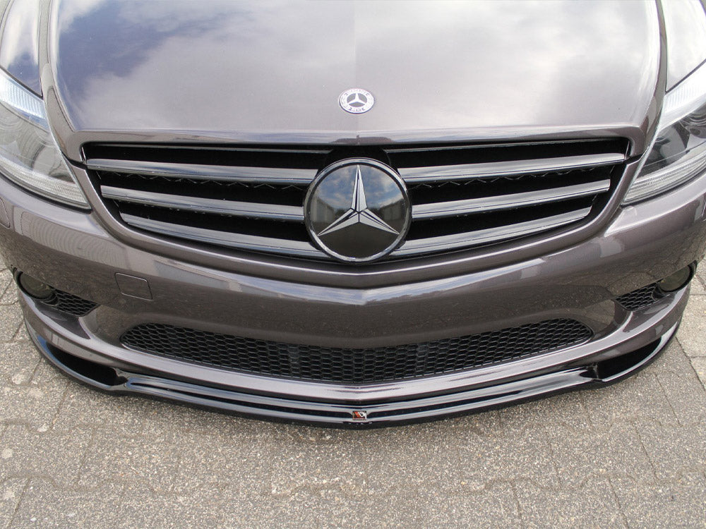 Front Splitter compatible with Mercedes CL 500 C216 AMG Line (2006-2010)