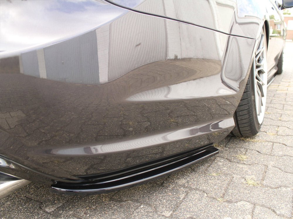 Rear Side Splitters compatible with Mercedes CL 500 C216 AMG Line (2006-2010) - Carbon Look