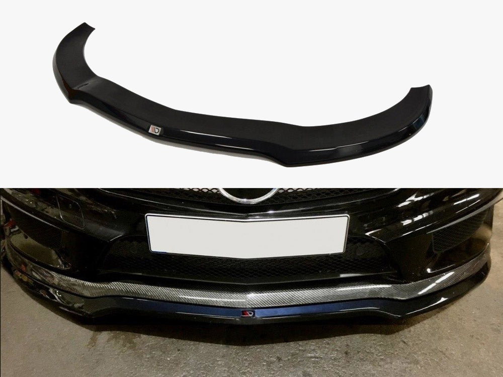 Front Splitter V.1 compatible with Mercedes CLA 45 AMG C117