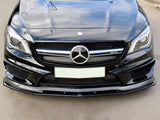 Front Splitter V.2 compatible with Mercedes CLA 45 AMG C117 (Pre-facelift)
