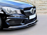 Front Splitter V.2 compatible with Mercedes CLA 45 AMG C117 (Pre-facelift)