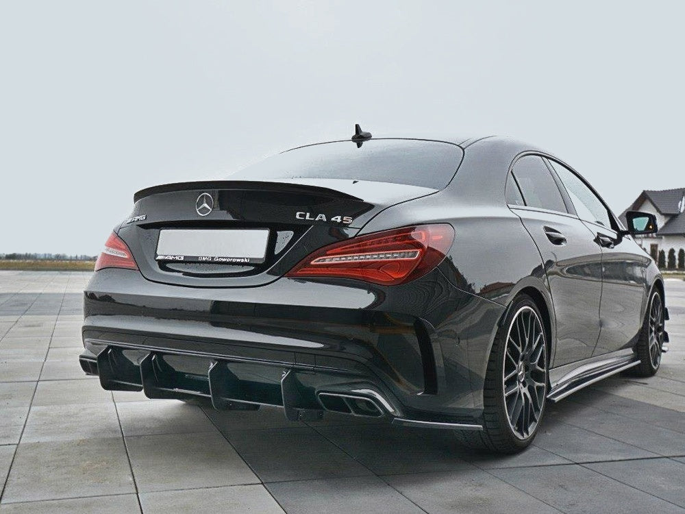 Rear Diffuser V.1 compatible with Mercedes CLA A45 AMG C117 Facelift (2017-UP)