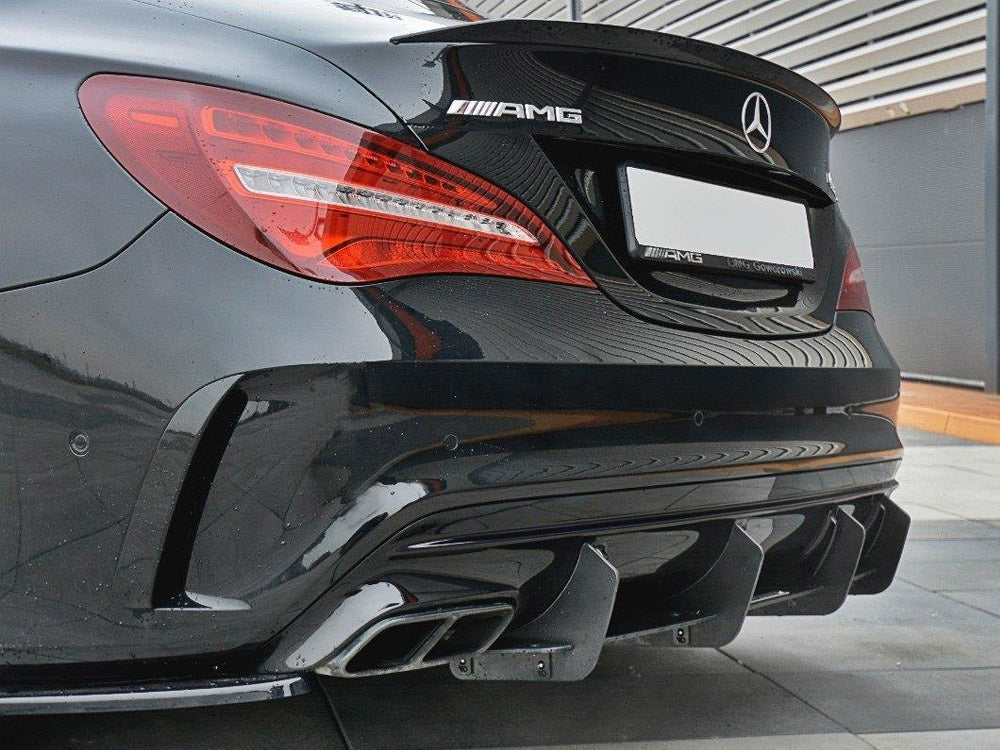 Rear Diffuser V.1 compatible with Mercedes CLA A45 AMG C117 Facelift (2017-UP)