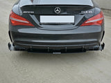 Racing Rear Side Splitters compatible with Mercedes CLA45 AMG C117 Facelift (2017-2019)