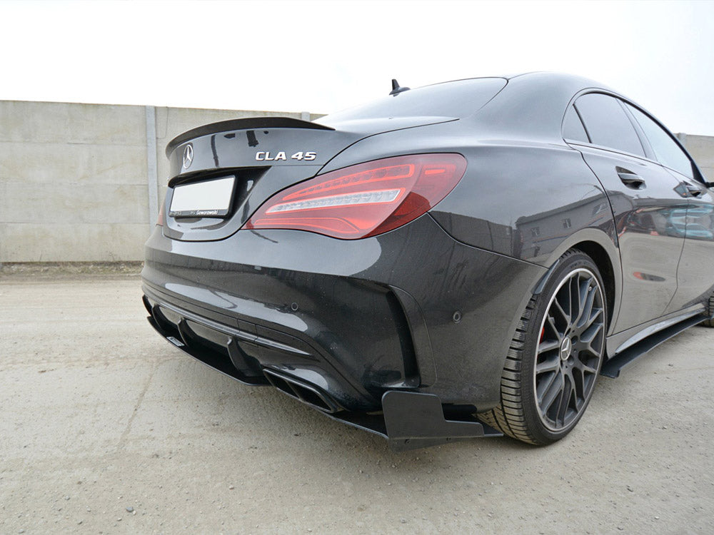 Racing Rear Side Splitters Mercedes CLA45 AMG C117 Facelift (2017-2019)