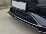 Front Splitter V.2 compatible with Mercedes CLA 45 AMG C117 (Facelift) (2017-UP)