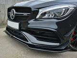 Front Splitter V.2 compatible with Mercedes CLA 45 AMG C117 (Facelift) (2017-UP)