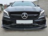 Front Splitter V.2 compatible with Mercedes CLA 45 AMG C117 (Facelift) (2017-UP)