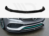 Front Splitter V.1 Mercedes-benz CLA C117 Amg-line Facelift (2017-UP)