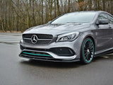 Front Splitter V.1 Mercedes-benz CLA C117 Amg-line Facelift (2017-UP)