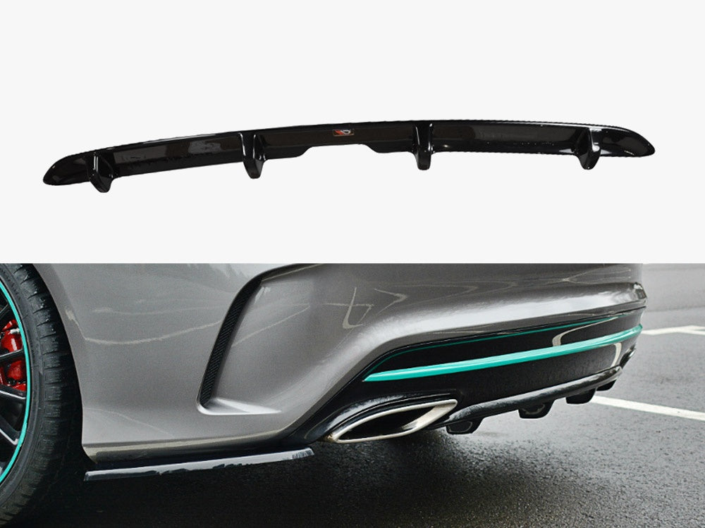 Rear Valance compatible with Mercedes-Benz CLA C117 AMG Line Facelift