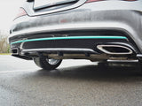 Rear Valance compatible with Mercedes-Benz CLA C117 AMG Line Facelift