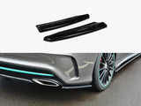 Rear Side Splitters compatible with Mercedes-Benz CLA C117 AMG Line Facelift