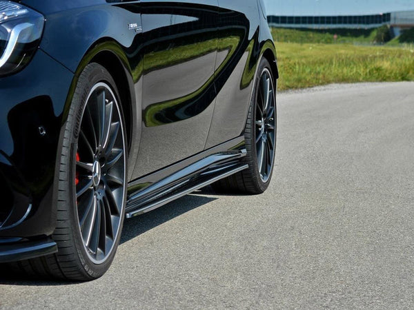 Side Skirts Diffusers Mercedes CLA 45 AMG C117 (Facelift) (2017-UP) & A W176 AMG Facelift (2015-2018)