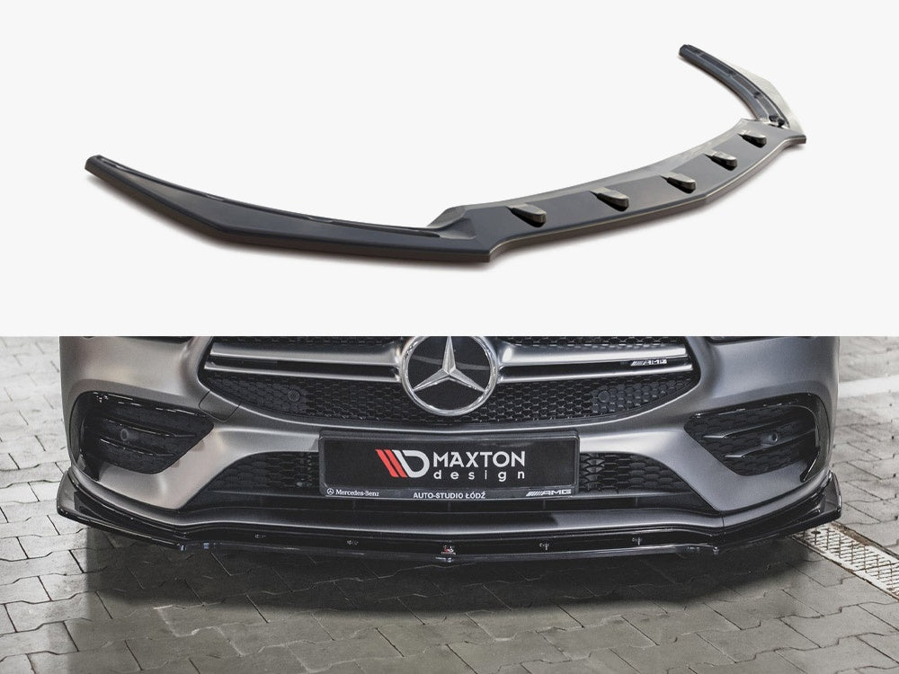 Front Splitter V.2 compatible with Mercedes-AMG CLA 35 Aero C118