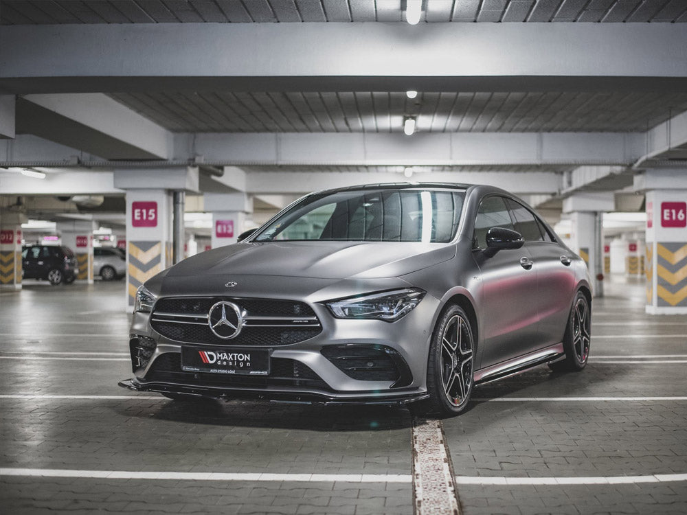 Front Splitter V.2 compatible with Mercedes-AMG CLA 35 Aero C118
