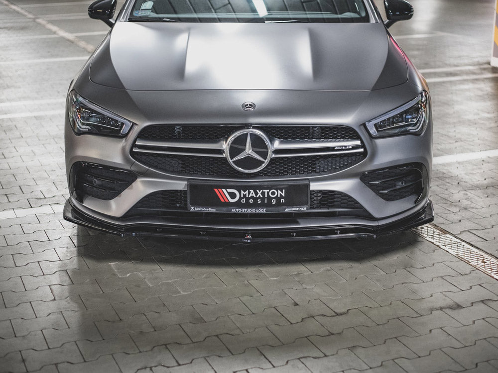 Front Splitter V.2 compatible with Mercedes-AMG CLA 35 Aero C118