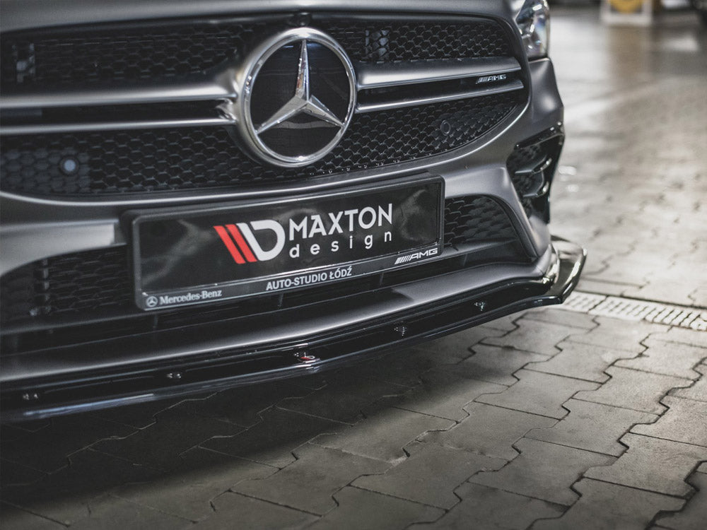 Front Splitter V.2 compatible with Mercedes-AMG CLA 35 Aero C118
