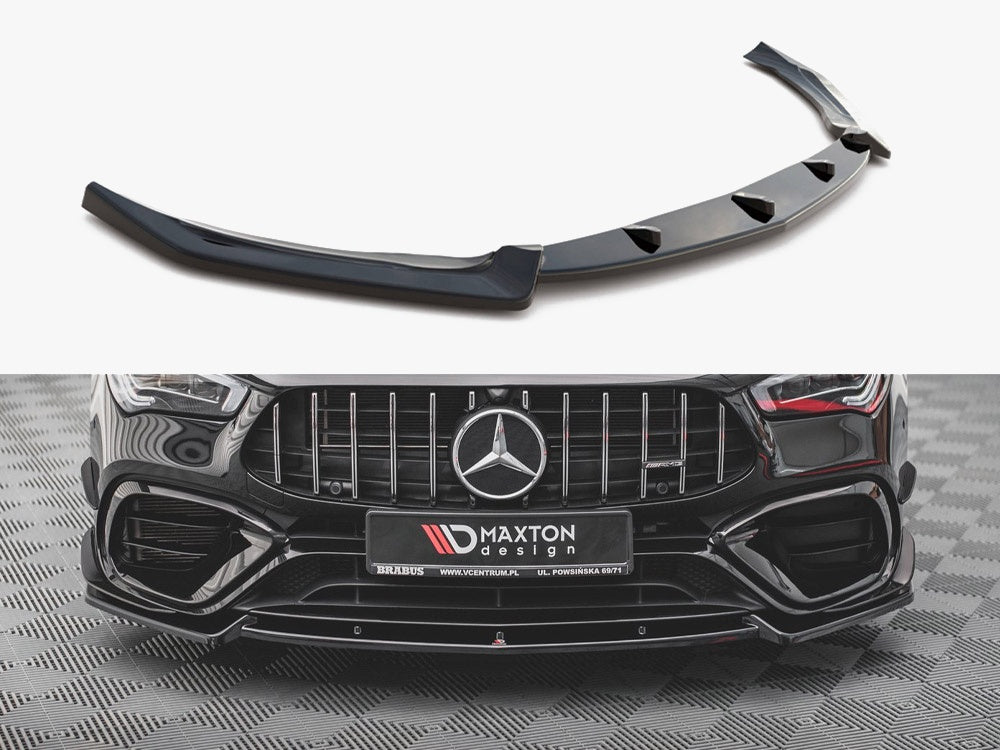 Front Splitter V.2 compatible with Mercedes-AMG CLA 45 Aero C118