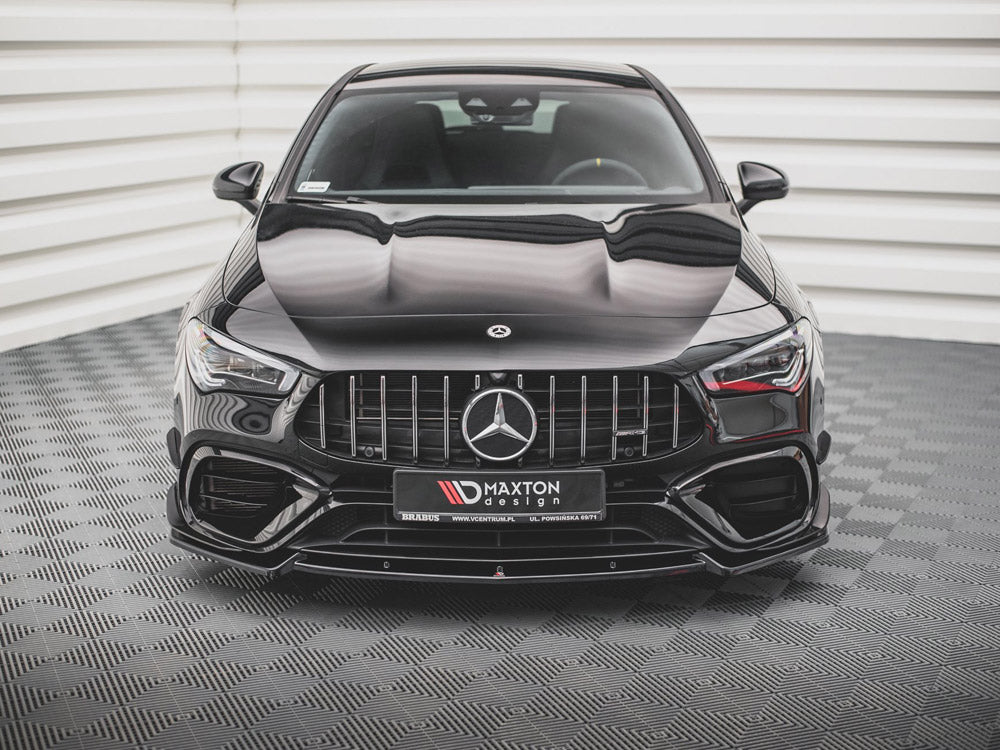 Front Splitter V.2 compatible with Mercedes-AMG CLA 45 Aero C118