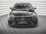 Front Splitter V.2 compatible with Mercedes-AMG CLA 45 Aero C118