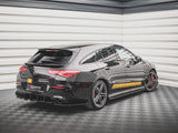 Rear Side Splitters compatible with Mercedes-AMG CLA 35 Aero / 45 Aero C118