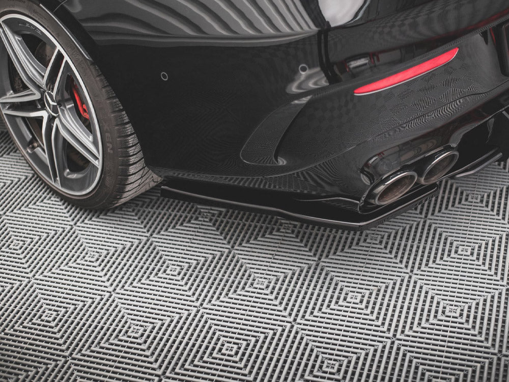 Rear Side Splitters compatible with Mercedes-AMG CLA 35 Aero / 45 Aero C118