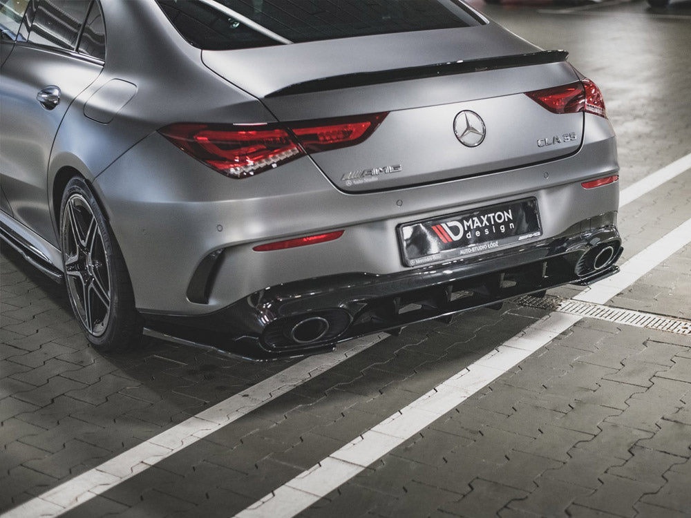 Rear Side Splitters compatible with Mercedes-AMG CLA 35 Aero / 45 Aero C118