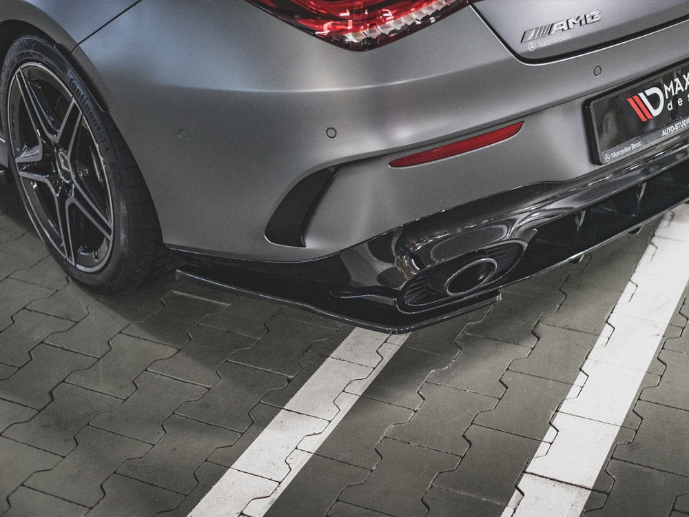 Rear Side Splitters compatible with Mercedes-AMG CLA 35 Aero / 45 Aero C118