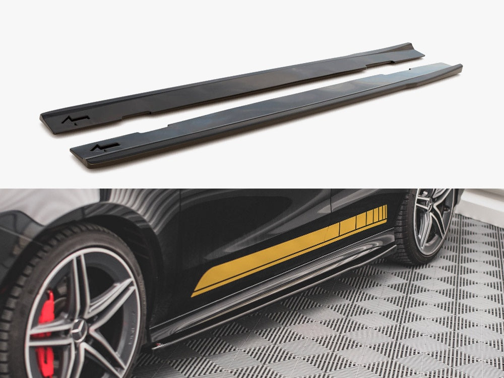 Side Skirts Diffusers compatible with Mercedes-AMG CLA 35 / 45 C118