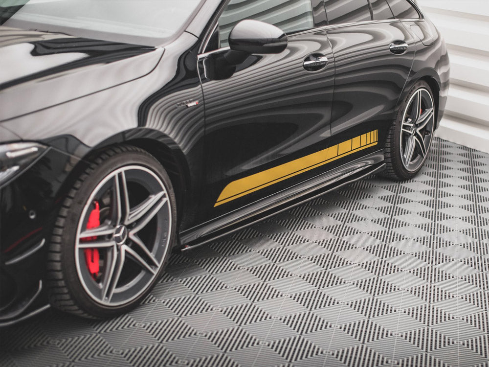 Side Skirts Diffusers compatible with Mercedes-AMG CLA 35 / 45 C118
