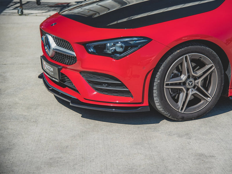 Front Splitter V.2 Mercedes-Benz CLA A35 AMG / AMG-Line C118