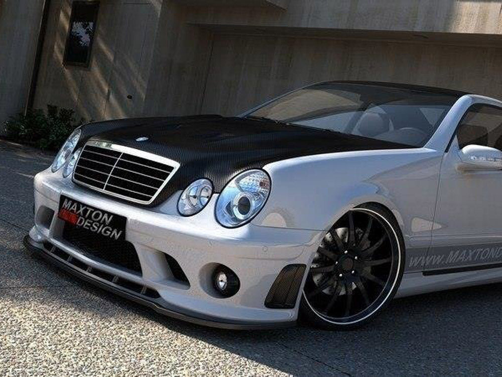 Front Splitter compatible with Mercedes CLK W208 (For ME-CLK-208-AMG204-F1 Bumper)