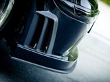 Front Splitter compatible with Mercedes CLK W209 Black (SL Black Series Look)