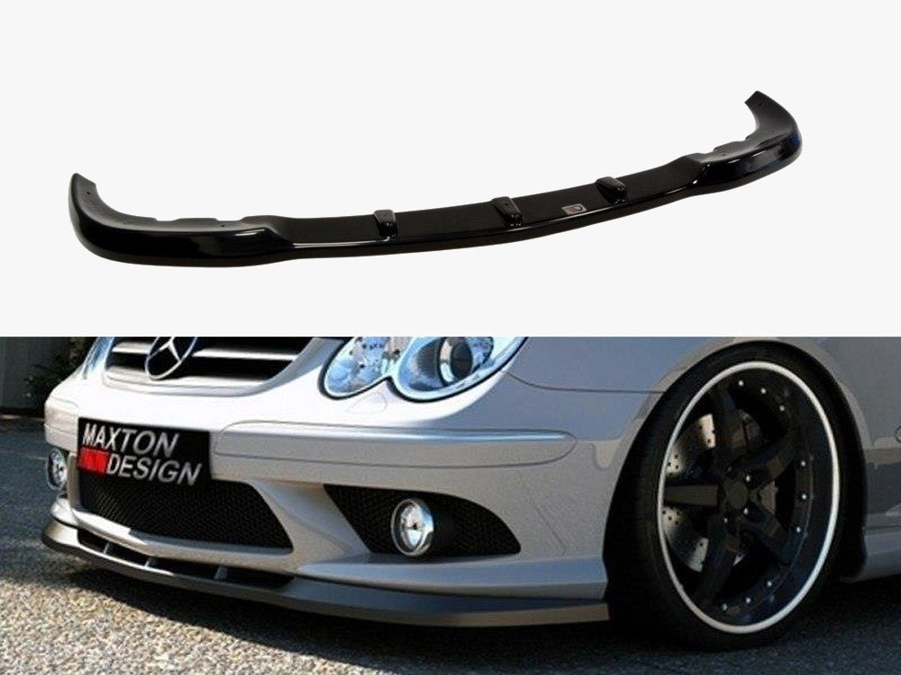 Front Splitter compatible with Mercedes CLK W209 For AMG