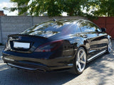 Spoiler CAP compatible with Mercedes CLS AMG Line / 63 AMG C218 - Carbon Look
